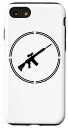 iPhone SE (2020) / 7 / 8 Rifles クロスヘア プロガン 銃器 リバタリアン リバティ アンキャップ スマホケース