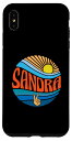 iPhone XS Max Sandra Shirt ヴィンテージ サンセット Sandra Groovy タイダイ スマホケース