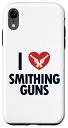 iPhone XR I Love Smithing Guns Voolmaker Guarantee Weapons Gunsmith スマホケース