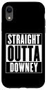 iPhone XR ダウニー - Straight Outta Downey スマホケース