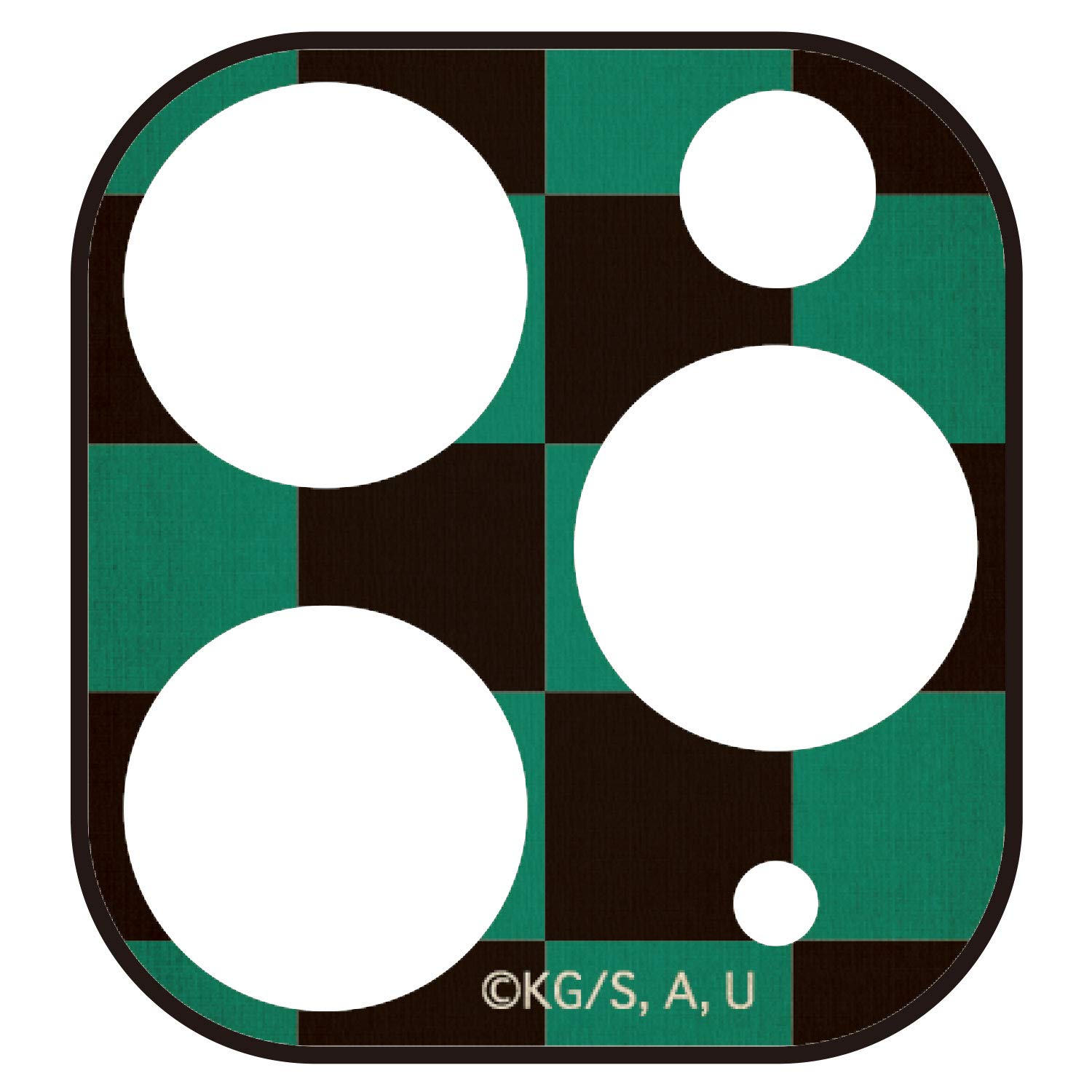 グルマンディーズ バンダイ 鬼滅の刃 iPhone11 Pro/11 Pro Max対応カメラカバー 竈門 炭治郎(かまど たんじろう) KMY-16A グリーン