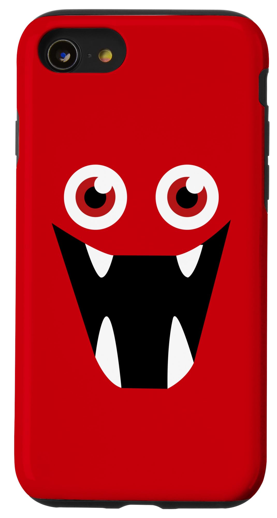 iPhone SE (2020) / 7 / 8 眼球 面白い モンスターフェイス グラフィック ハロウィン コスチューム スマホケース