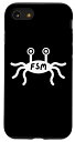 iPhone SE (2020) / 7 / 8 FSM Flying Spaghetti Monster Afterlife Pastafarian Atheist スマホケース
