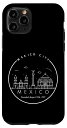 iPhone 11 Pro メキシコシティ スカイライン メキシコのルーツ 記念日 創立ラテン系 スマホケース