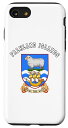 iPhone SE (2020) / 7 / 8 フォークランド諸島 Tシャツ 紋章 Tシャツ 旗 お土産 スマホケース