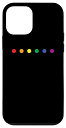 iPhone 12 mini LGBT ゲイプライドレインボーポルカドット 6色 スマホケース