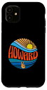 iPhone 11 Howard Shirt ヴィンテージ サンセット ハワード グルービー タイダイ スマホケース