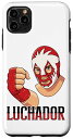 iPhone 11 Pro Max メキシコプロレス レスラー ルチャリブレ マスク メキシコ ファイター スマホケース
