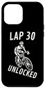 iPhone 15 Plus Lap 30 Unlocked Shirt Funny Cyclist Bike 30th Birthday Gift スマホケース