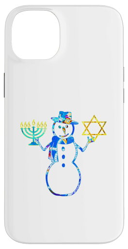 iPhone 14 Plus ハッピーハヌカー ハヌカ メリークリスマッカ 雪だるま メノラ スマホケース iPhone 14 Plus ハッピーハヌカー ハヌカ メリークリスマッカ 雪だるま メノラ スマホケース