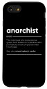 iPhone SE (2020) / 7 / 8 Anarchist Definition ファニー名詞 スマホケース