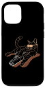 iPhone 12/12 Pro Gunning for Kitties アームサングラス ガン タビーキャット スマホケース