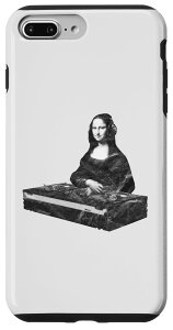 iPhone 7 Plus/8 Plus DJモナリザ テクノ・レイヴ・クラブ アシッド・ハウス・レイバー スマホケース