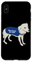 iPhone XS Max Not Keen On Men 犬 着用 警告ベスト ジャケット スマホケース
