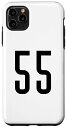 iPhone 11 Pro Max All Sports Fan フェイバリットナンバー#55ジャージ スマホケース