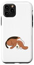 iPhone 11 Pro パジャマの子、スヌーズライトの子、バセットハウンド、スリープ スマホケース
