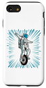 iPhone SE (2020) / 7 / 8 宇宙飛行士 一輪車 サーカス キッズ レディース メンズ 宇宙 スマホケース