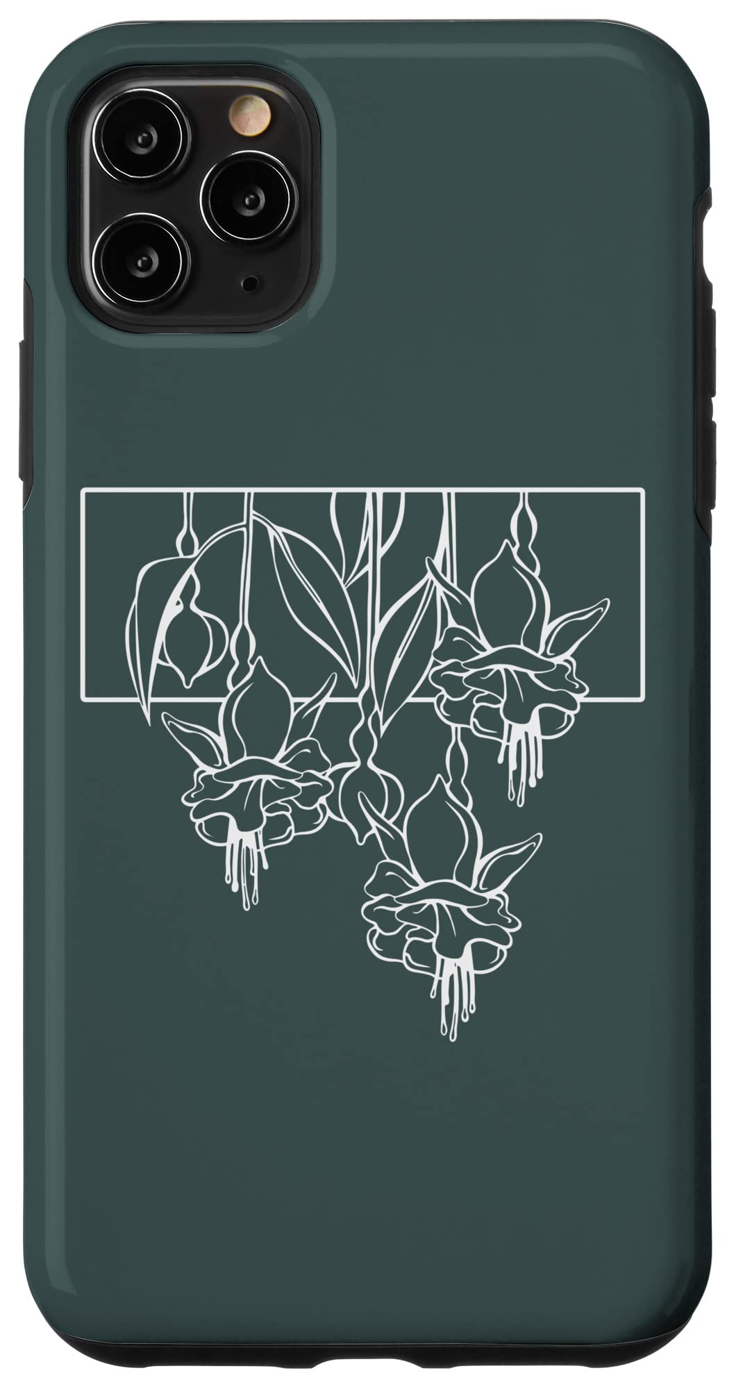 iPhone 11 Pro Max フラワー フローラル 栗 フォクシア フクシア スマホケース