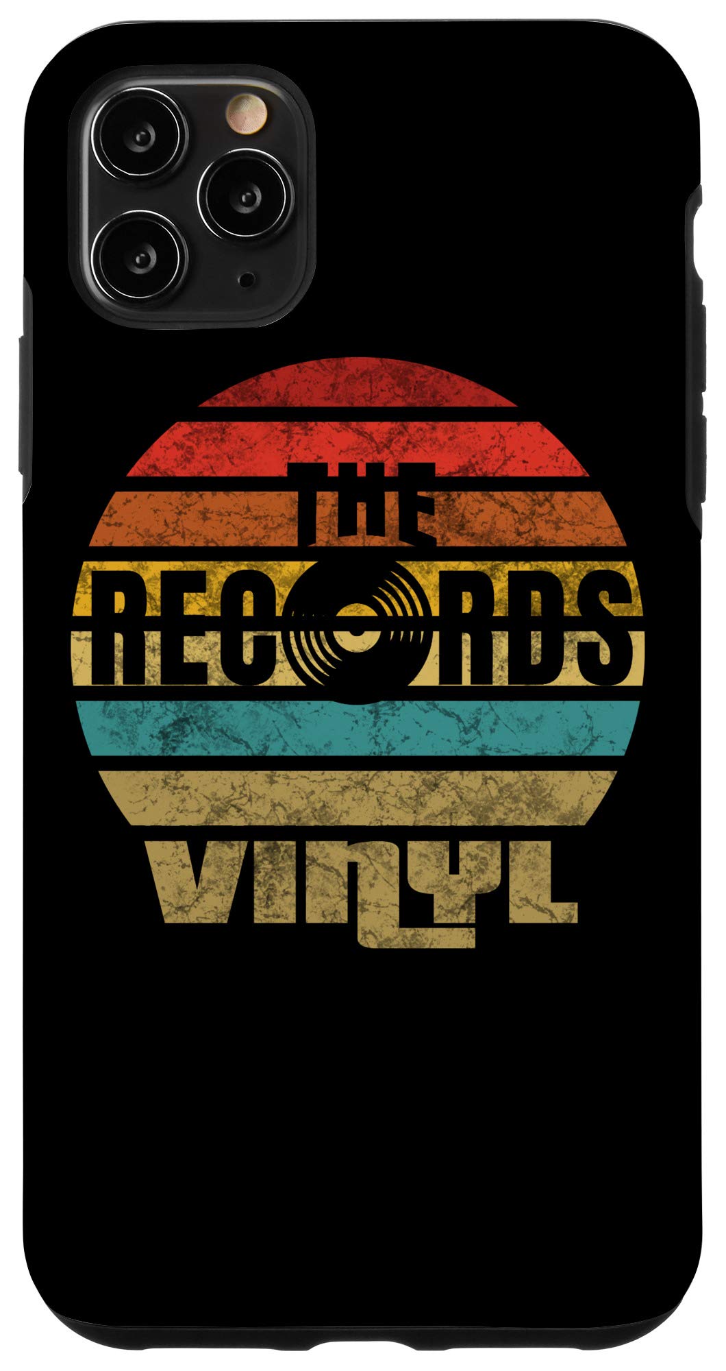 iPhone 11 Pro Max レトロビニールヴィンテージレコードプレーヤーRetro Vinyl Vintage The Record Player スマホケース
