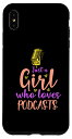 iPhone XS Max Just A Girl Who Loves Podcast マイク スマホケース