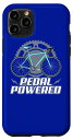 iPhone 11 Pro 面白いペダル式自転車乗馬フィットネス愛好家v5 スマホケース