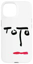 iPhone 15 TOTO - 顔 スマホケース