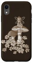 iPhone XR Faerie Fly Agaric Toadstool ウッドソレル クローバー おとぎ話 スマホケース