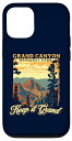 iPhone 14 Pro Keep It Grand Vintage Grand Canyon National Park Retro Art スマホケース