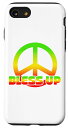 iPhone SE (2020) / 7 / 8 Bless Up Peace レゲエ・ラスタ スマホケース