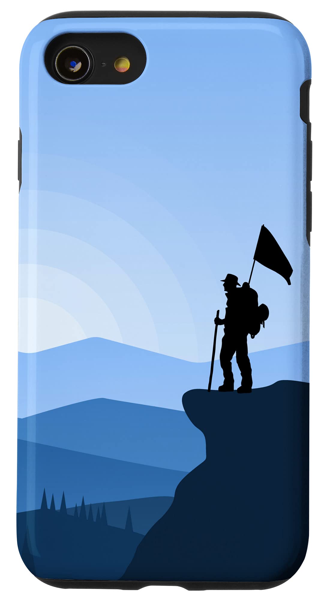 iPhone SE (2020) / 7 / 8 Mountain Hiking Nature アウトドア キャンプ アドベンチャー トラベラー スマホケース