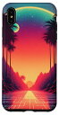 iPhone XS Max 1980 年代のビンテージ アルバム カバー レトロ フューシャ ターキーズ Gen X スマホケース