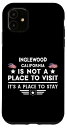 iPhone 11 Indglewood Californiaはアメリカ市を訪問する場所です スマホケース