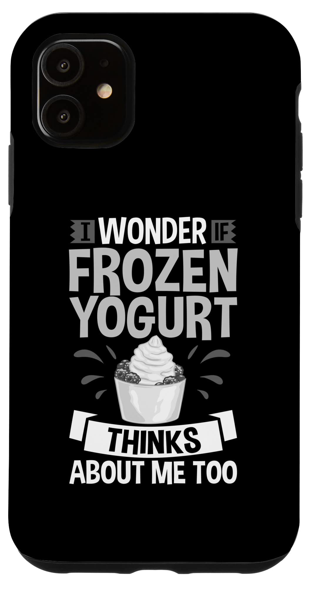 iPhone 11 フローズンヨーグルト Froyo アイスクリームメーカー レシピ スマホケース