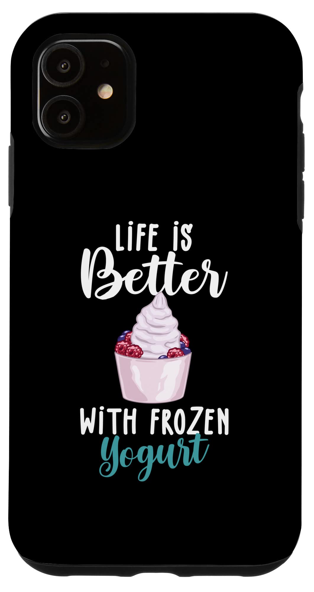 iPhone 11 フローズンヨーグルト Froyo アイスクリームメーカー レシピ スマホケース