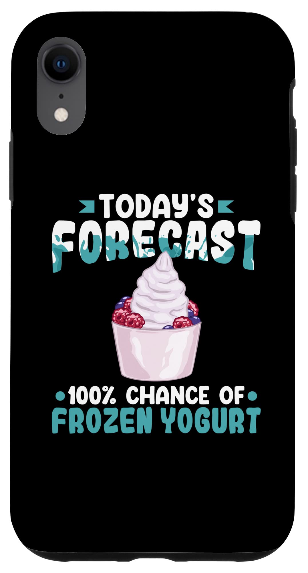 iPhone XR フローズンヨーグルト Froyo アイスクリームメーカー レシピ スマホケース