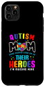 iPhone 11 Pro Max Autism Mom They Heroes カラフルデザイン スマホケース