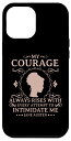iPhone 15 Plus ジェーン・オースティン - My Courage Always Rises - 文学ブッククラブ スマホケース