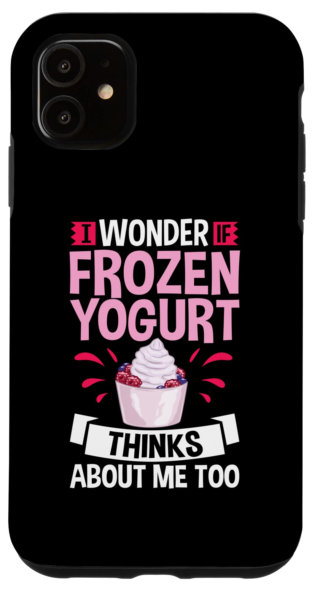 iPhone 11 フローズンヨーグルト Froyo アイスクリームメーカー レシピ スマホケース