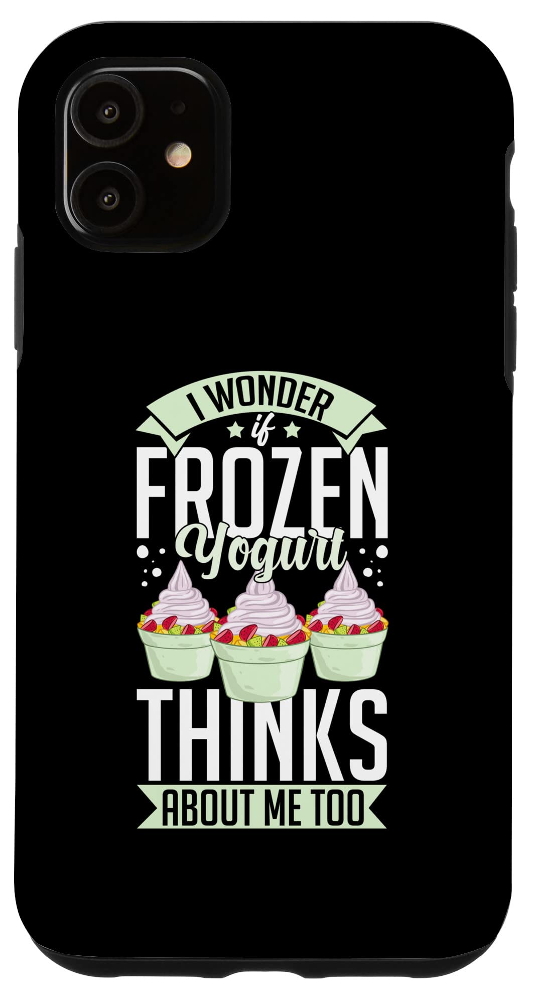 iPhone 11 フローズンヨーグルト Froyo アイスクリームメーカー レシピ スマホケース