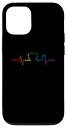 iPhone 12/12 Pro Gay Pride Heartbeat Science Is Real Black Lives Love Is Love スマホケース