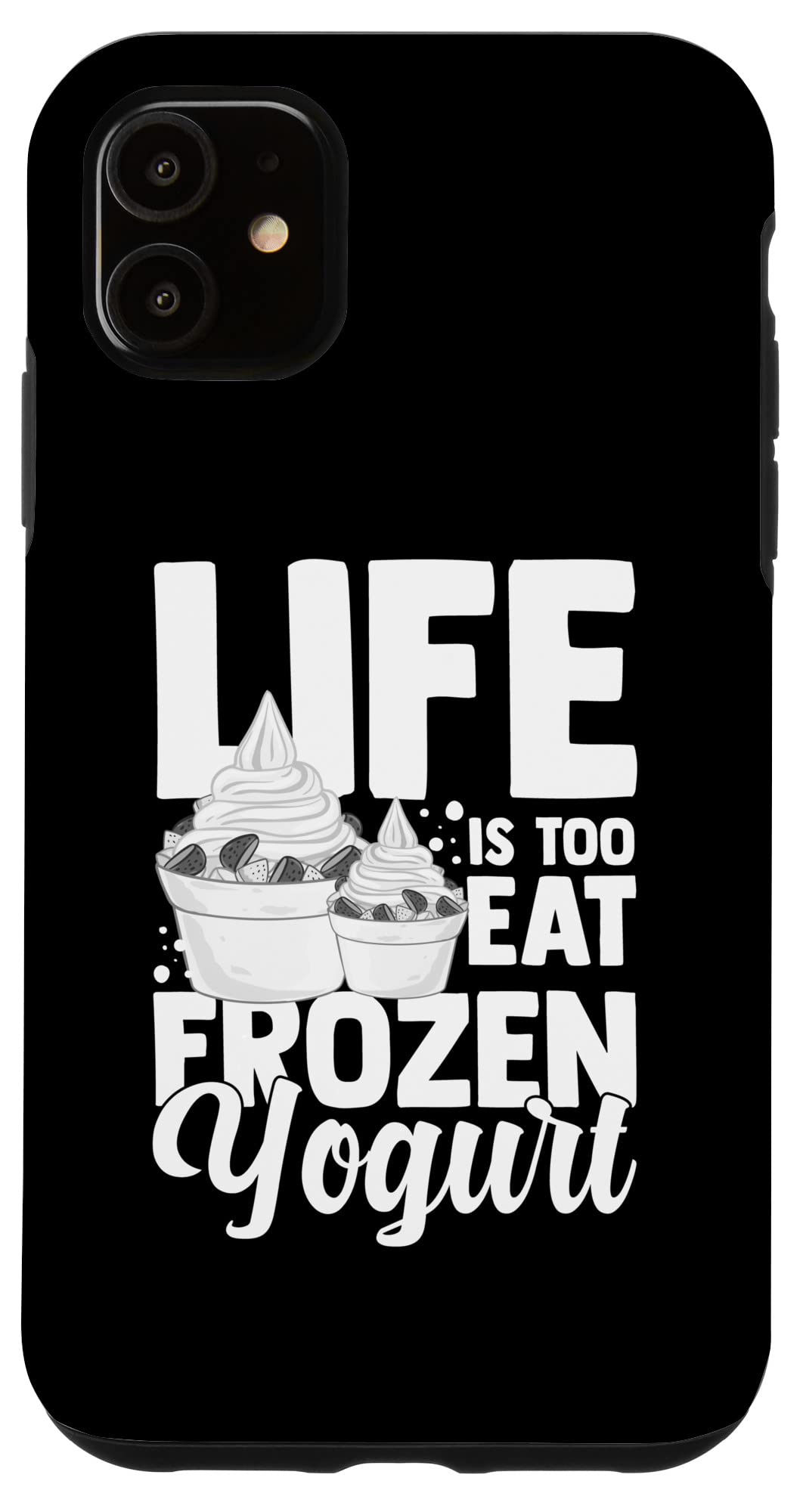 iPhone 11 フローズンヨーグルト Froyo アイスクリームメーカー レシピ スマホケース