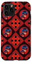 iPhone 11 Pro Miraculous Ladybug and Cat Noir The Movie LB Pattern スマホケース