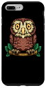 iPhone 7 Plus/8 Plus フクロウの絵 スマホケース(2)