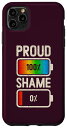 iPhone 11 Pro Max LGBT ゲイ・プライド、クィアとプライド、レインボー・バッテリ スマホケース
