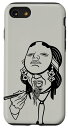 iPhone SE (2020) / 7 / 8 おんな 麺を食べる日本の演劇 スマホケース
