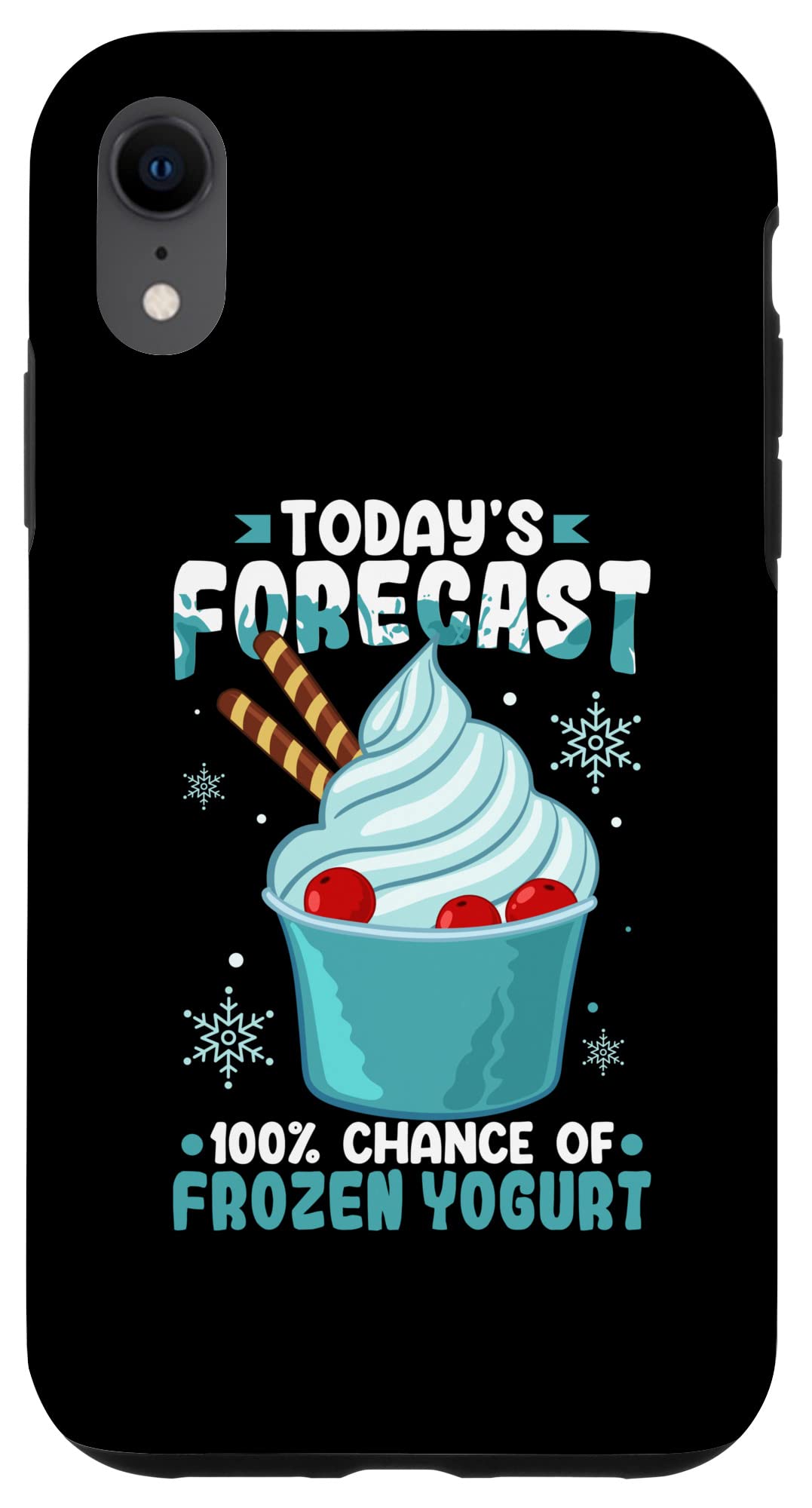 iPhone XR フローズンヨーグルト Froyo アイスクリームメーカー レシピ スマホケース