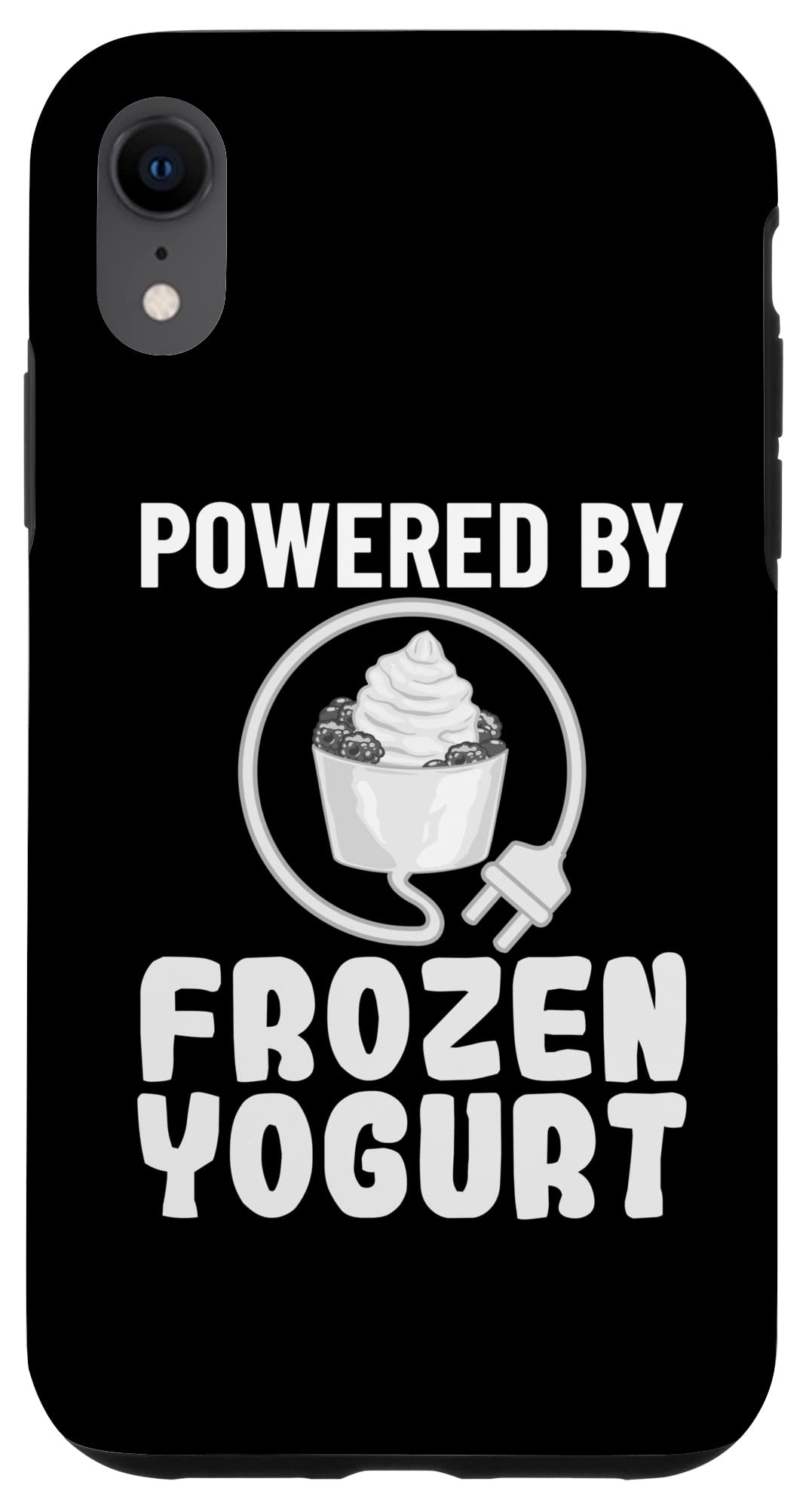 iPhone XR フローズンヨーグルト Froyo アイスクリームメーカー レシピ スマホケース