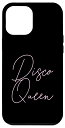 iPhone 14 Pro Max Disco Queen 70er Vintage-Stil T-Shirt スマホケース