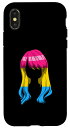 iPhone X/XS パンセクシュアル・プライド・アニメ スマホケース