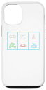 iPhone 12/12 Pro Control All The Things ビデオゲームコントローラー 80年代スタイル スマホケース